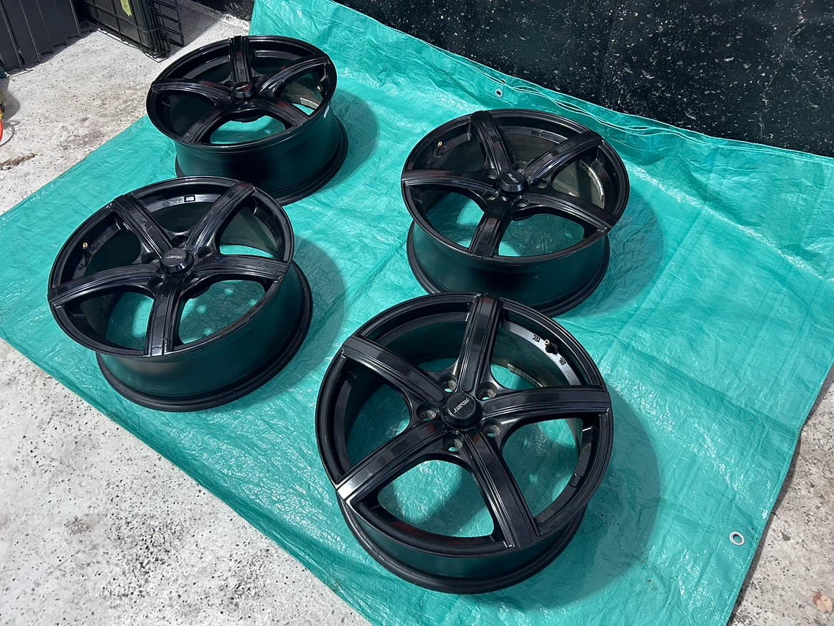 FAST Wheels - “Jet”  |  Black  |  17x7  |  Set of 4