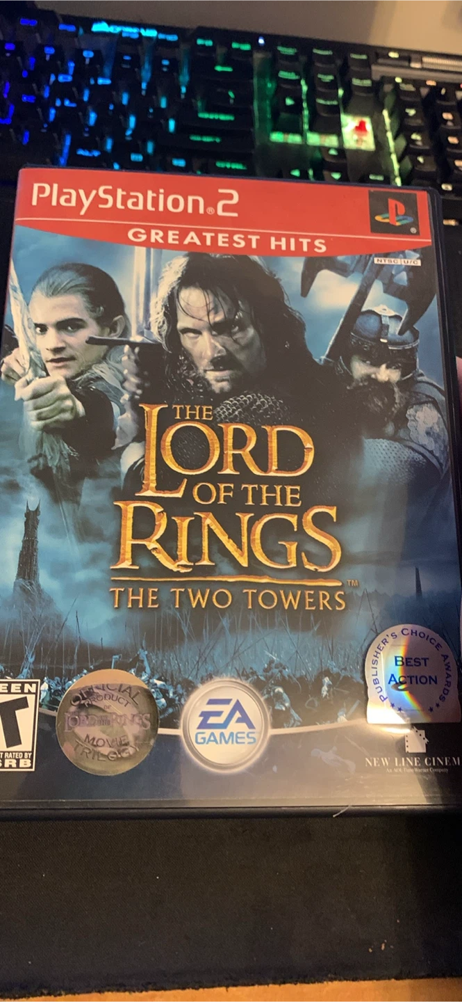 PS2 lord of rings two towers