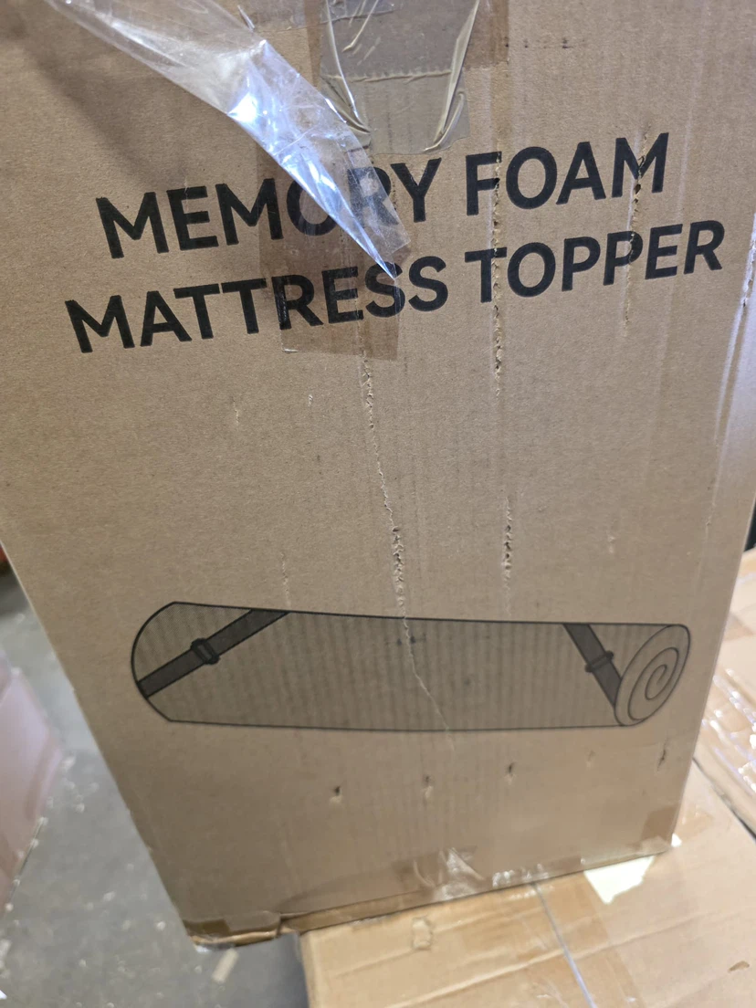Memory Foam Mattress Topper Queen, 2 Inch (Similar) - photo 3