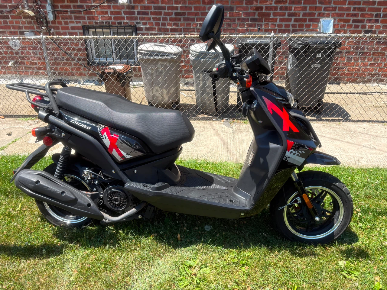 Black "CROSS" Scooter