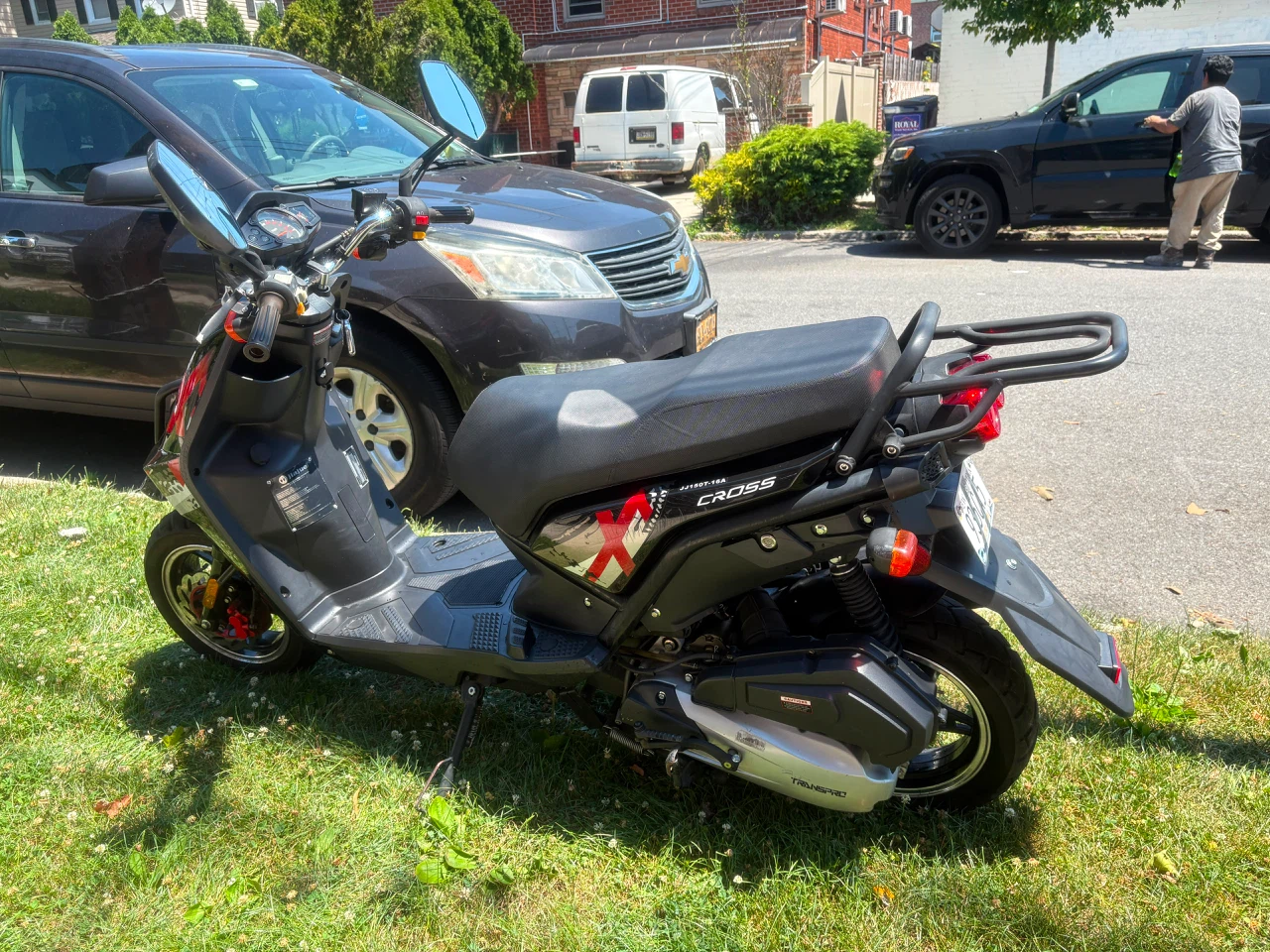 Black "CROSS" Scooter - photo 2