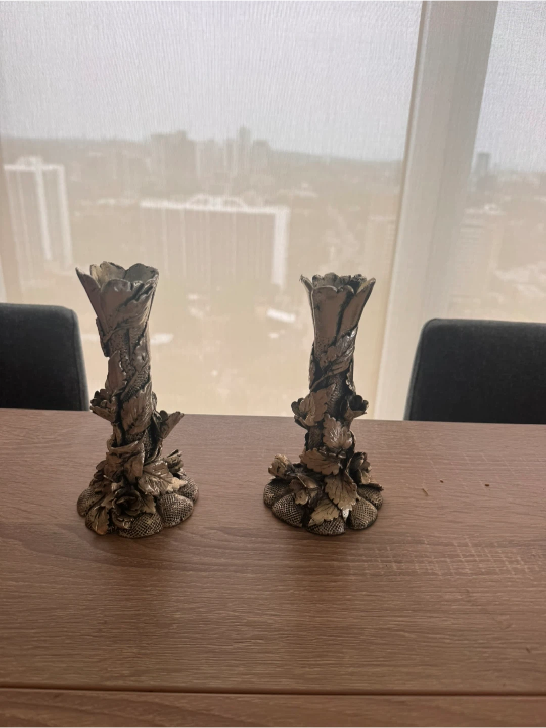 Pair of Decorative Candlesticks