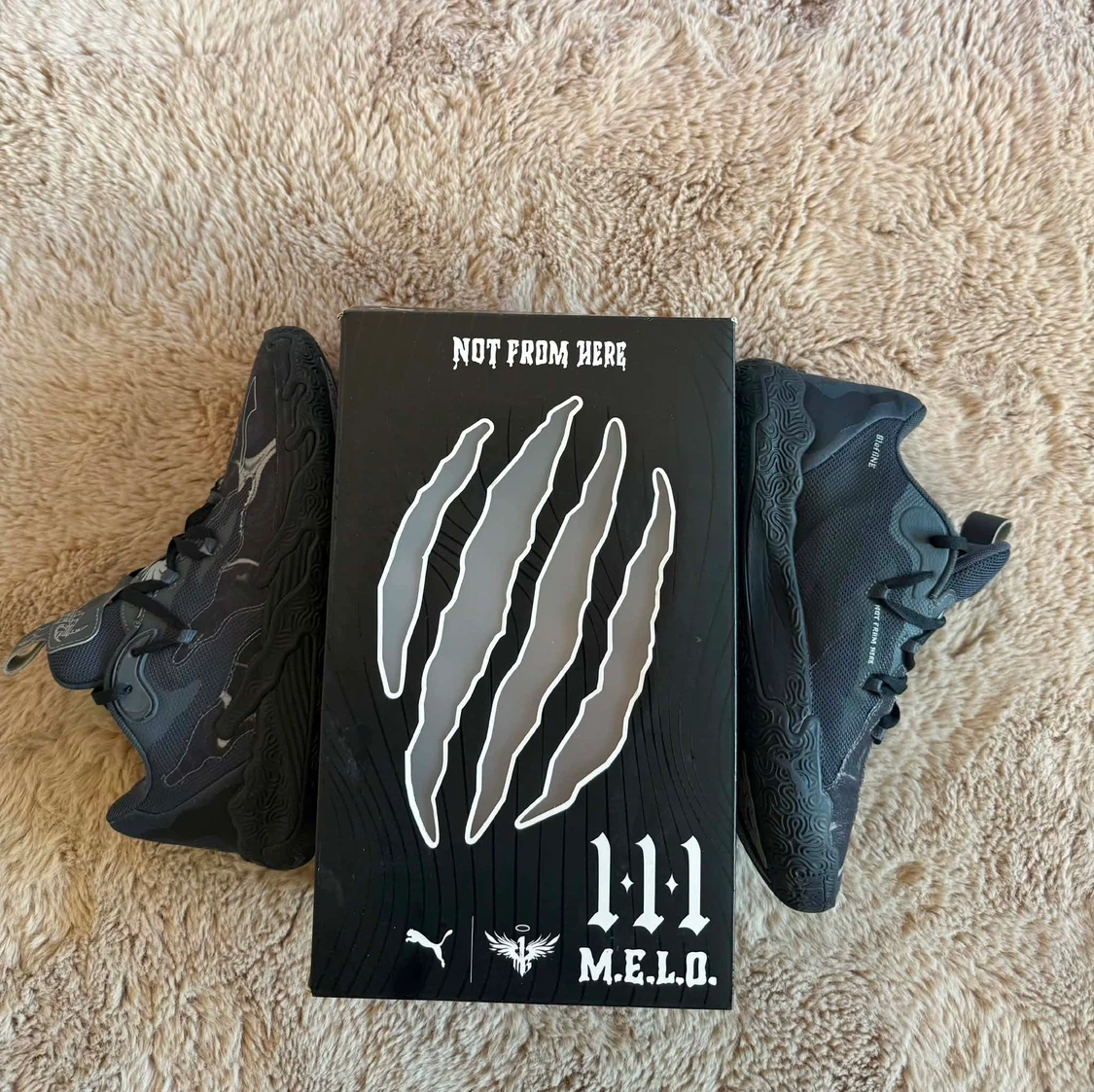 ‼️NEED SOLD‼️- Puma MB.03 (LaMelo) - Black Strong Gray Colourway - photo 3