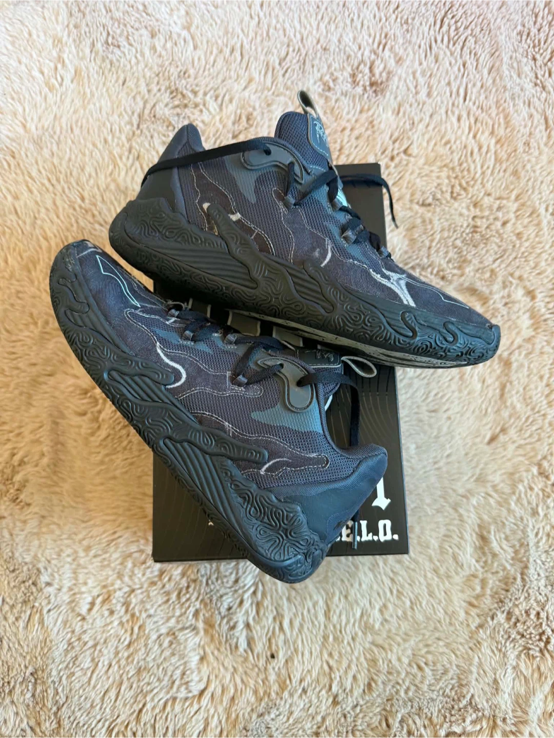 ‼️NEED SOLD‼️- Puma MB.03 (LaMelo) - Black Strong Gray Colourway - photo 4