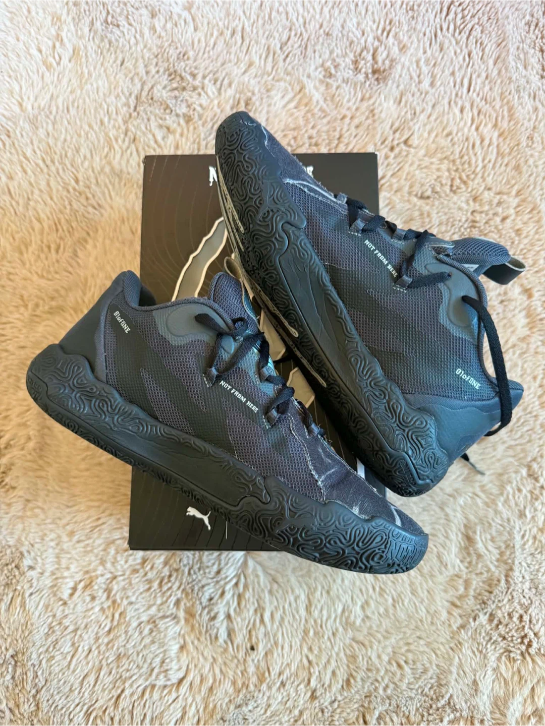 ‼️NEED SOLD‼️- Puma MB.03 (LaMelo) - Black Strong Gray Colourway - photo 5