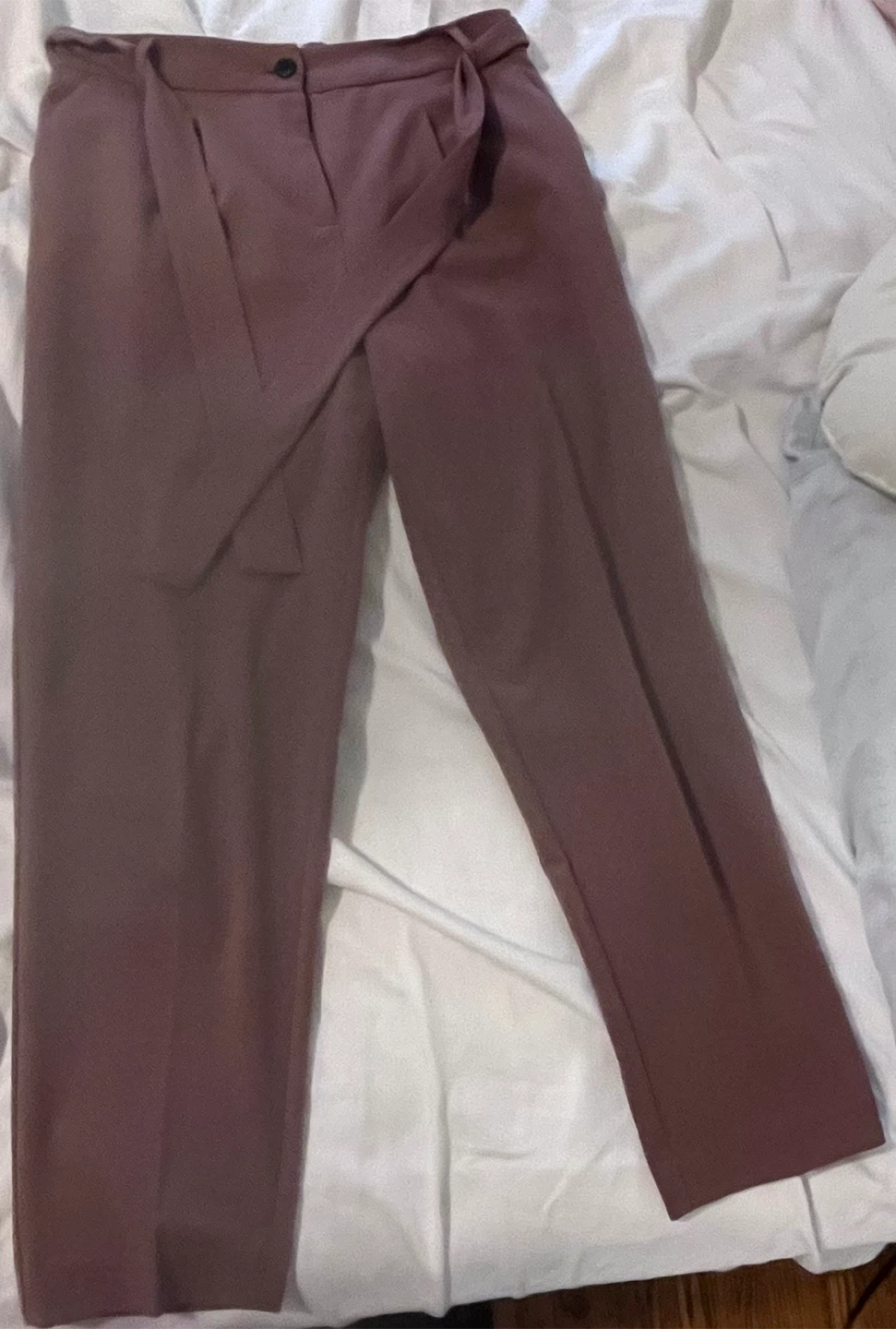 Women's Tie-Waist Trousers size 8
