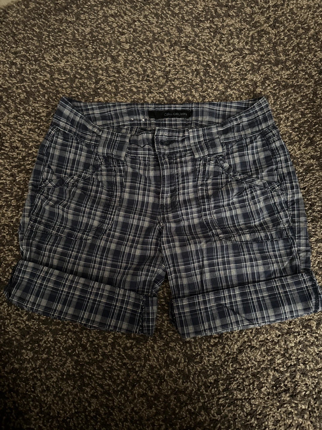 Calvin Klein Jeans Plaid Shorts - photo 2