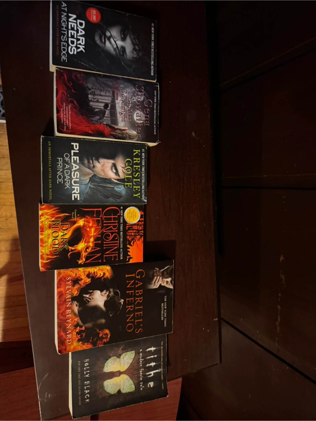 Collection of 6 Romance/Fantasy Novels