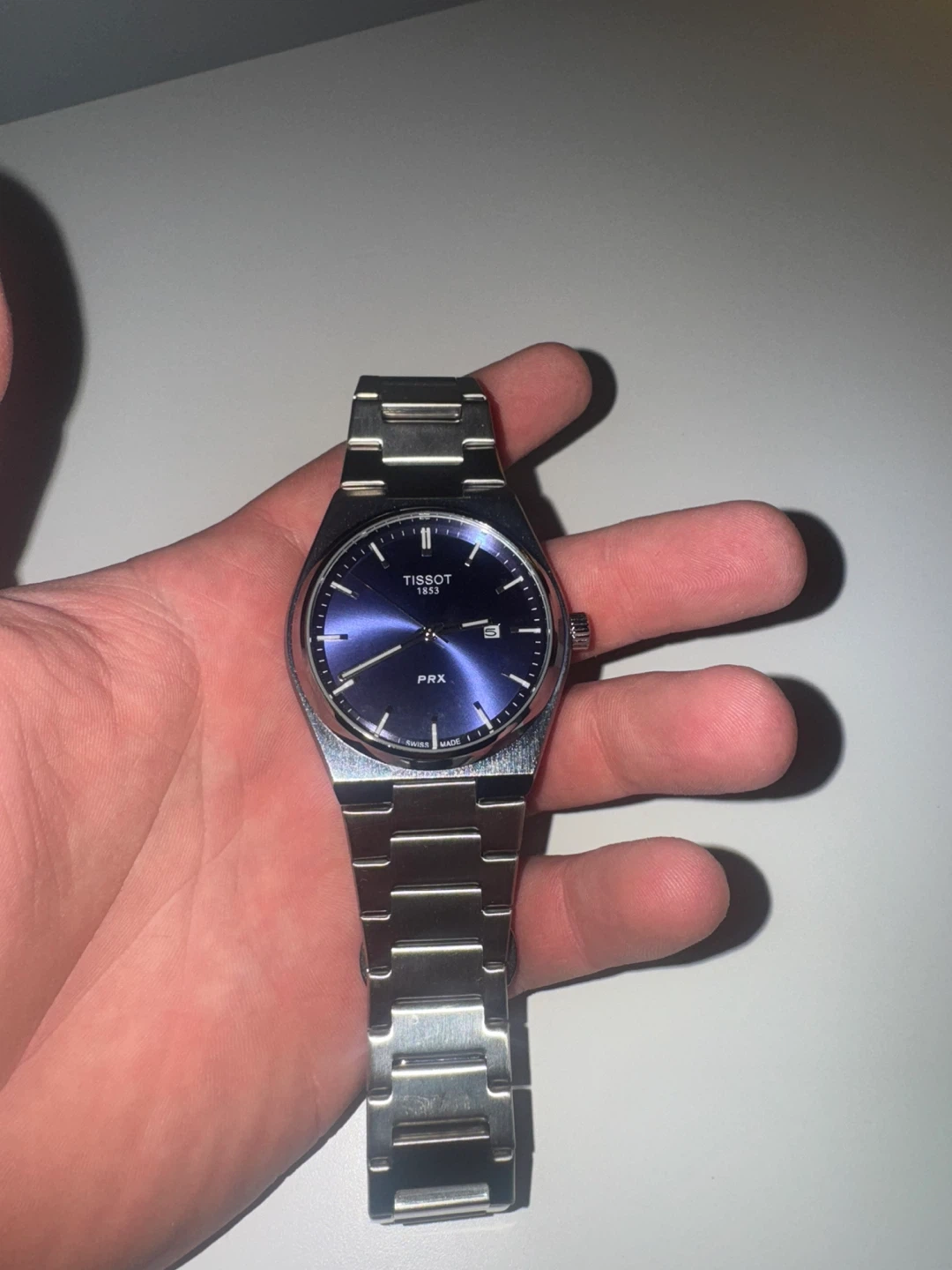 Tissot PRX Blue Dial Stainless Steel Watch - photo 3