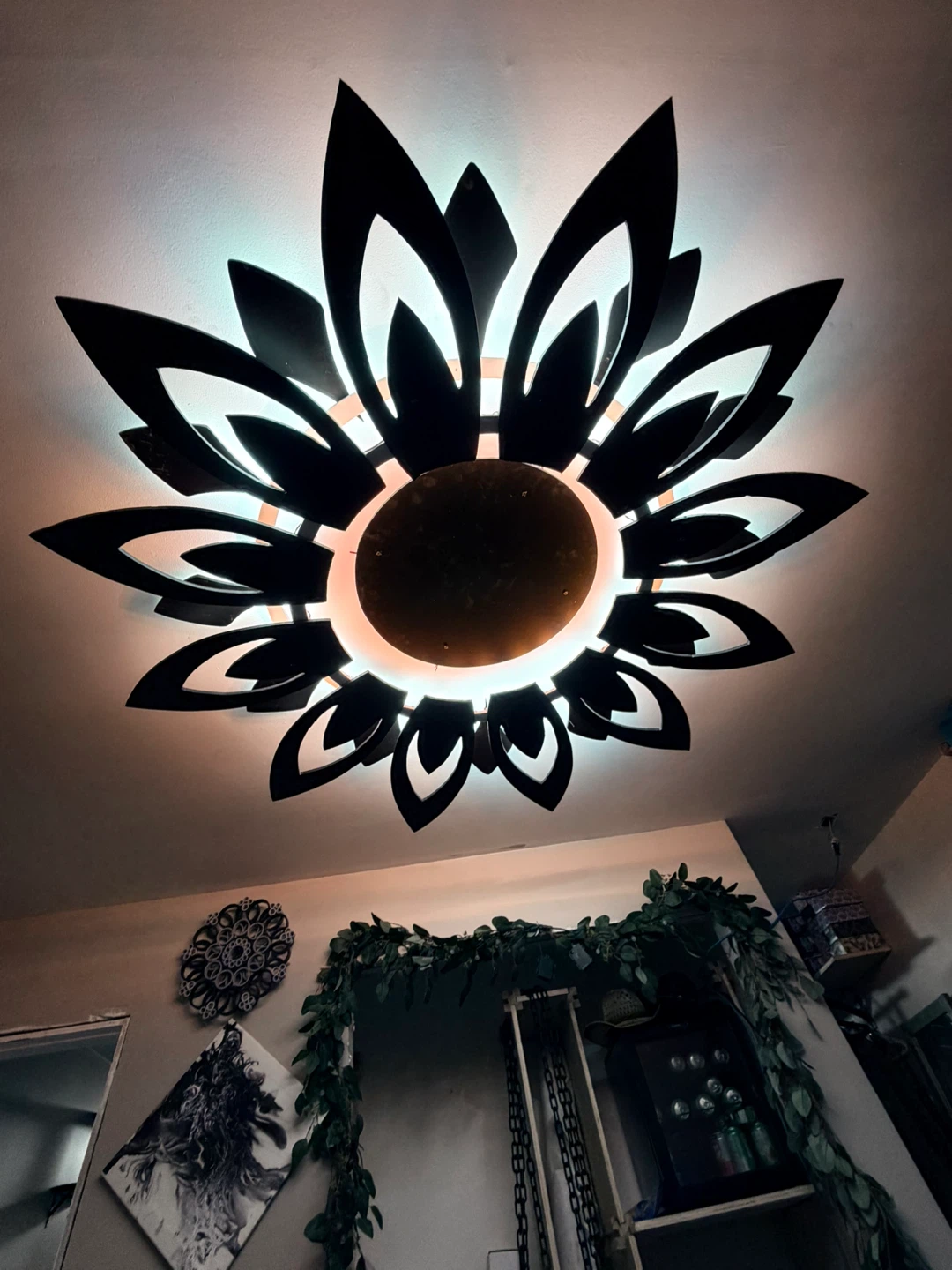 Flower Ceiling Light Fixture - photo 5