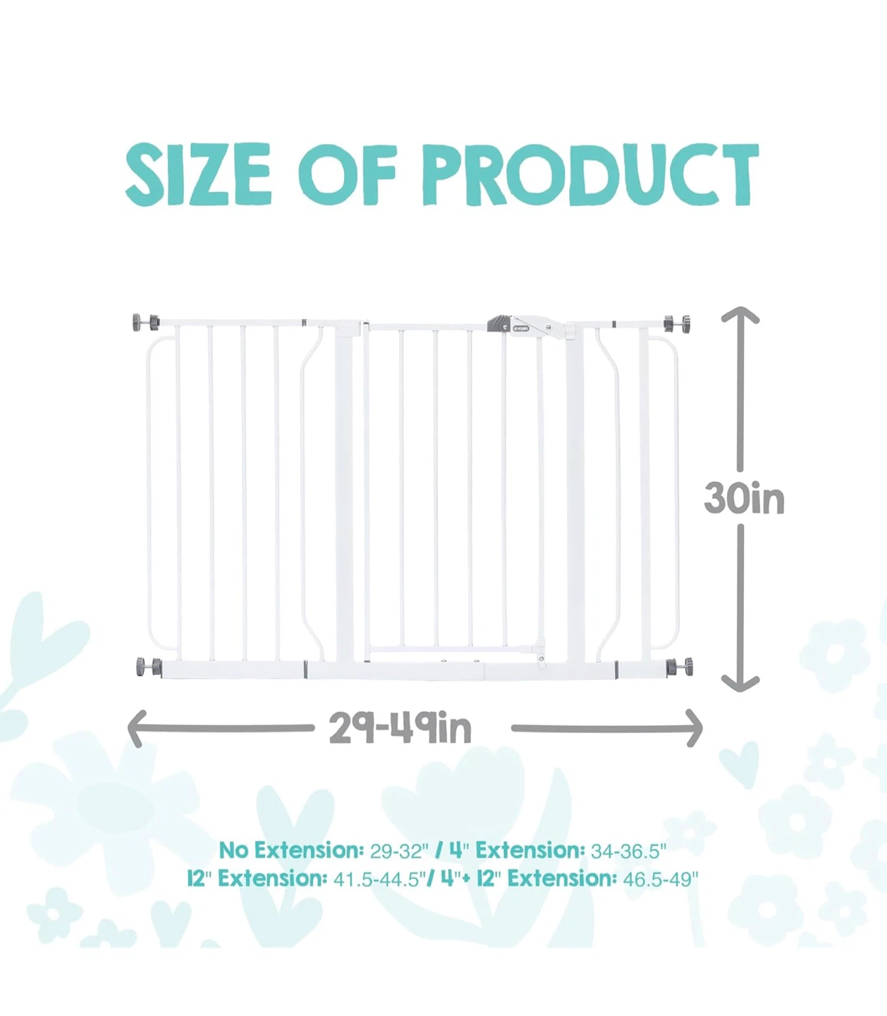 Regalo Easy Step Extra Wide Safety Gate - photo 2