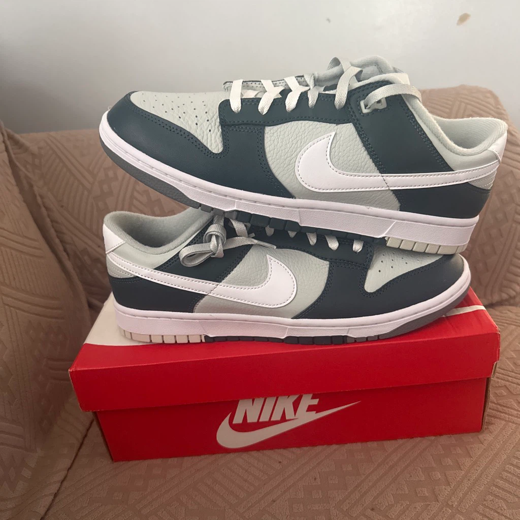 Nike Dunk Low Retro PRM 'Deep Jungle' Sneakers - photo 5