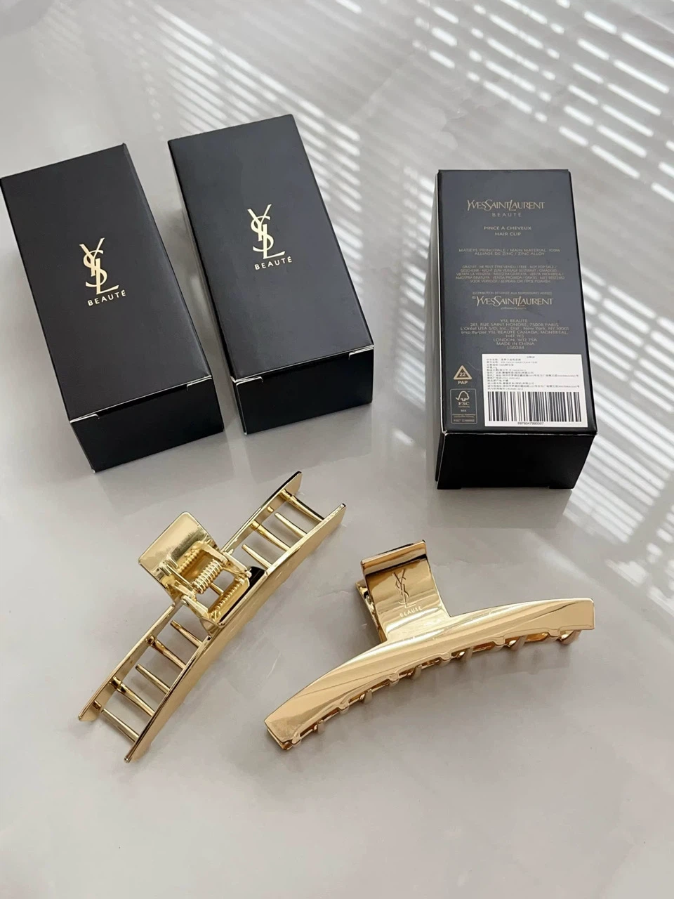 YSL Beauty Hair Claw Clips