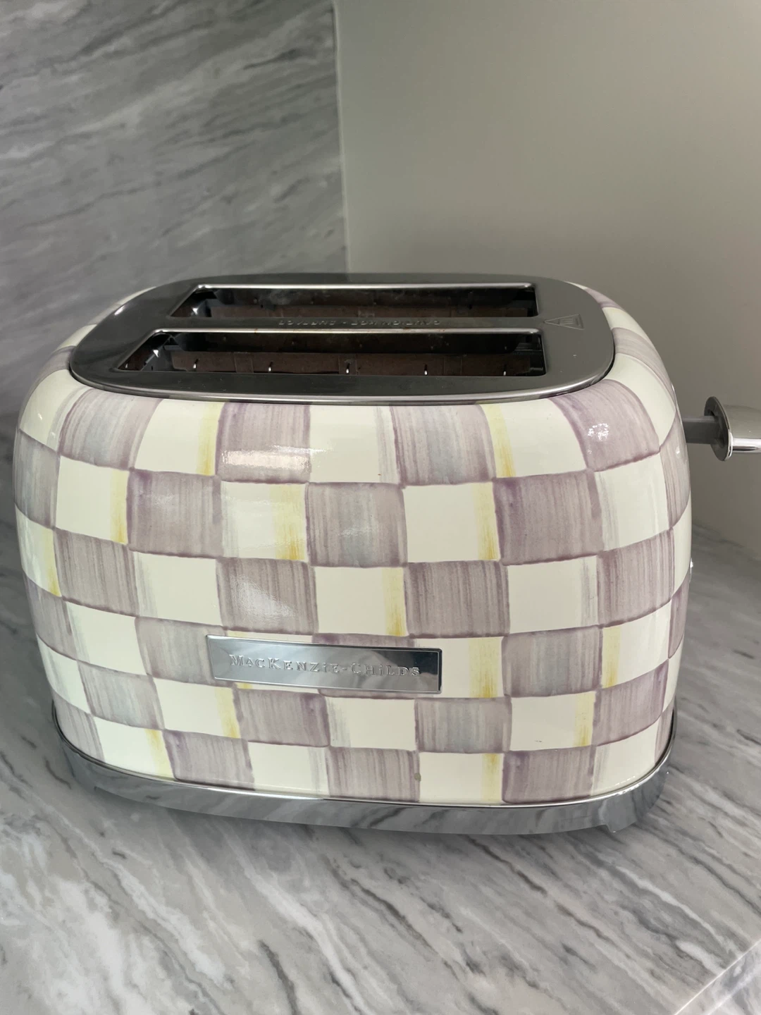 Mackenzie Childs Courtly Check 2-Slice Toaster