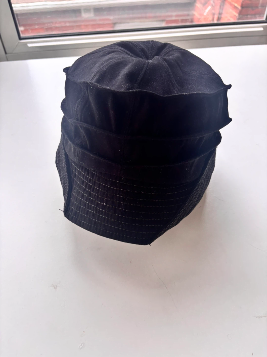 Black newsboy cap - photo 3