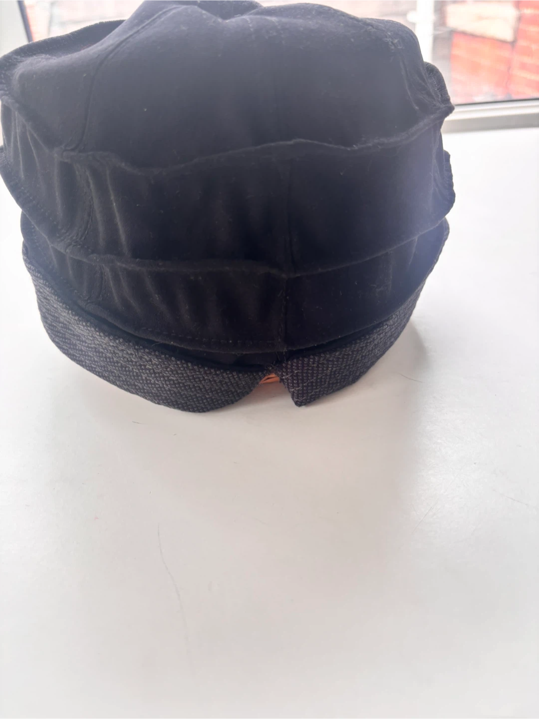 Black newsboy cap - photo 4