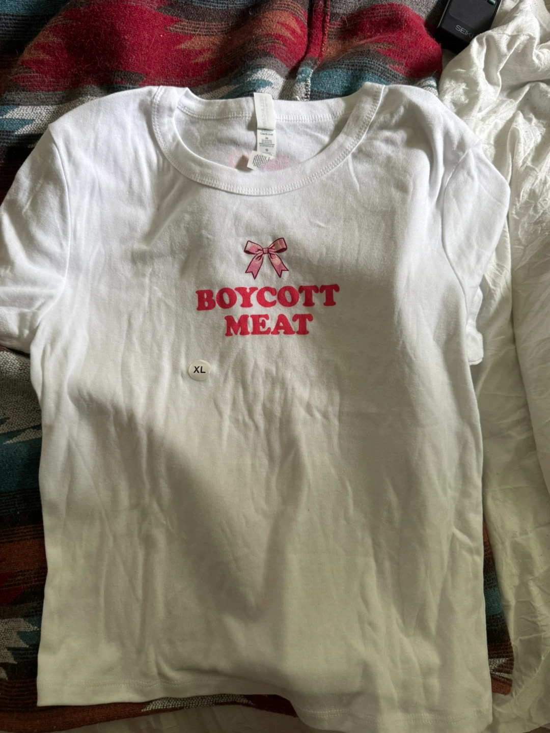 PETA2 "Boycott Meat" T-Shirt - XL