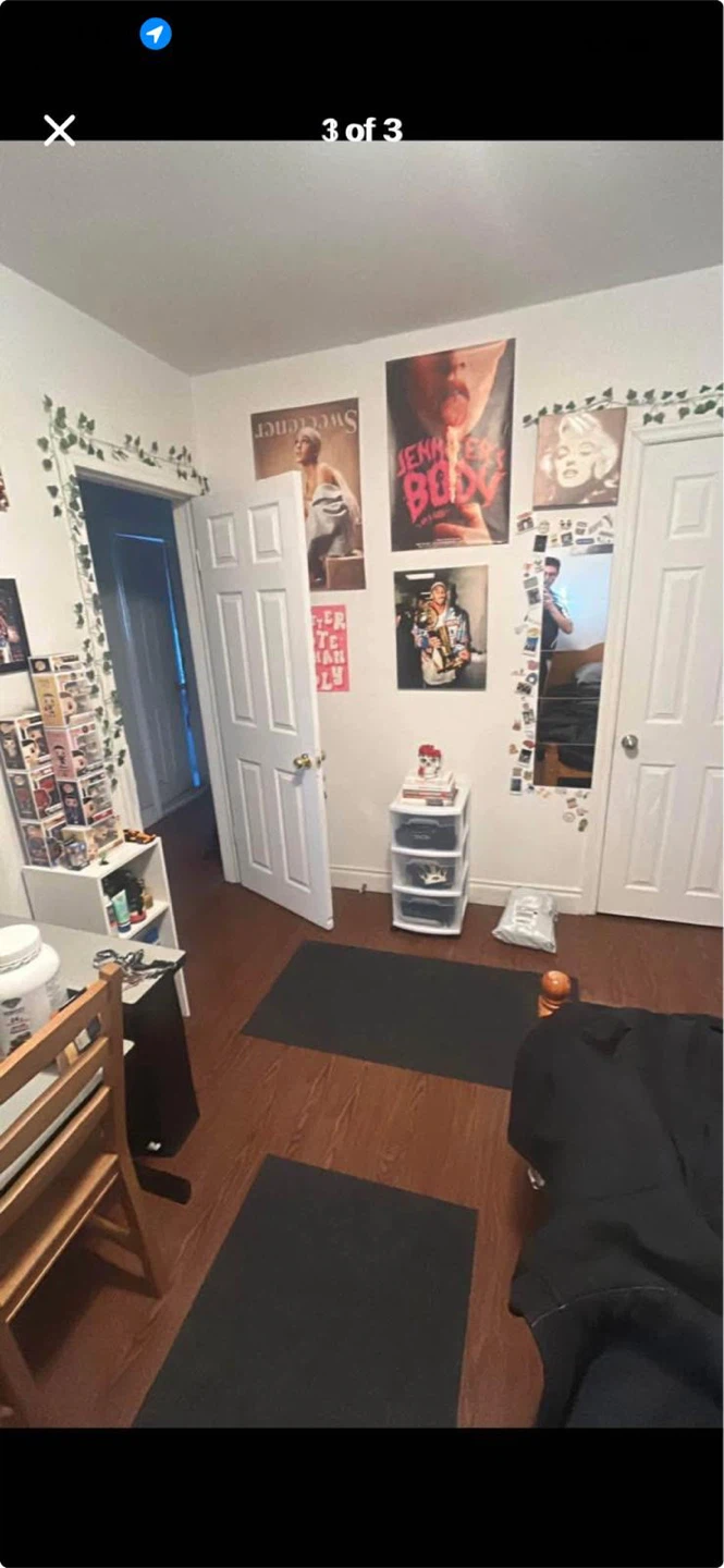 Private room for rent