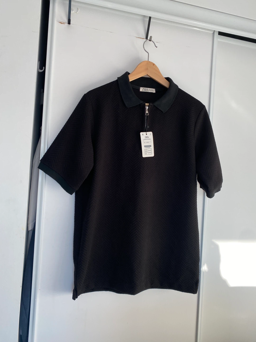 Black ZARA Polo Shirt