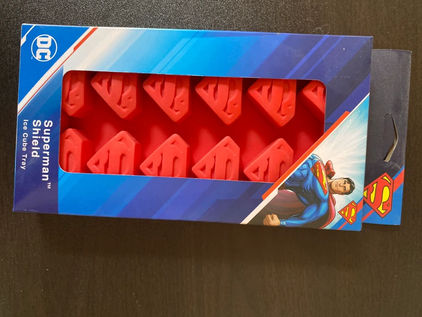 Superman Shield Ice Cube Tray