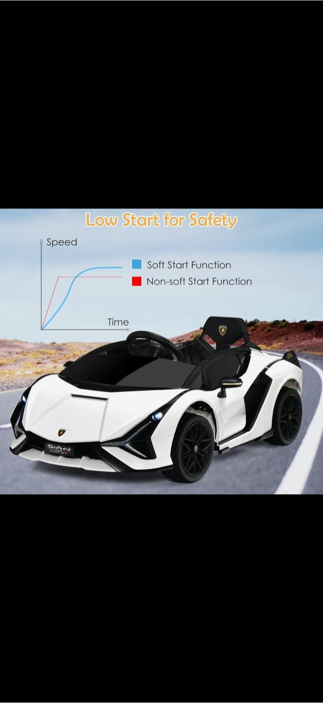 Licensed Lamborghini Sian Ride-On Car for Kids - photo 2