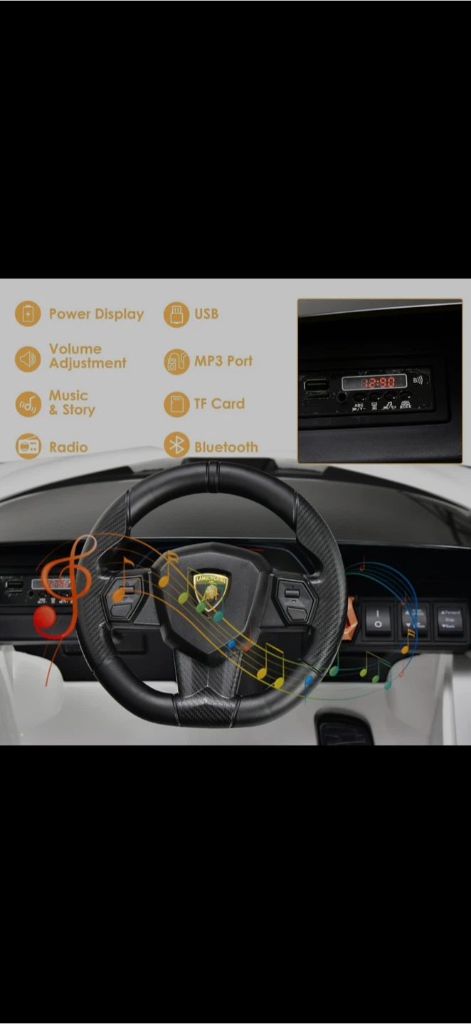 Licensed Lamborghini Sian Ride-On Car for Kids - photo 3