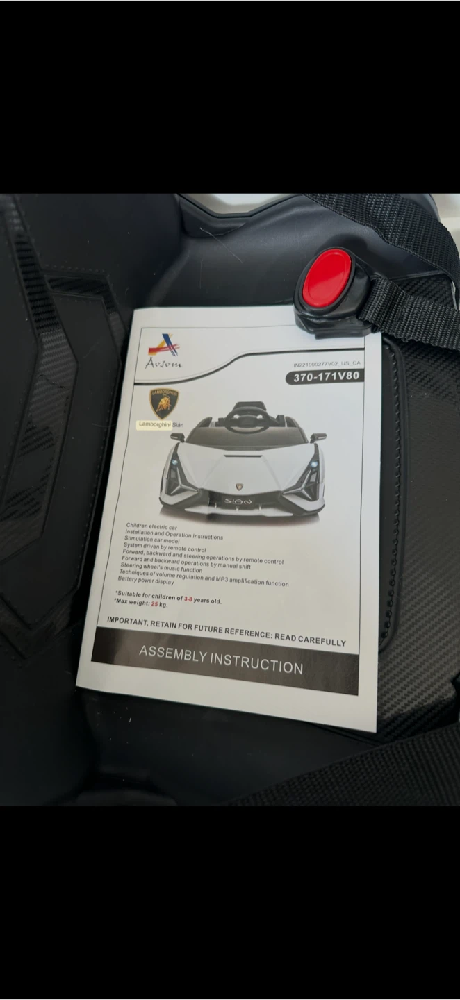 Licensed Lamborghini Sian Ride-On Car for Kids - photo 5