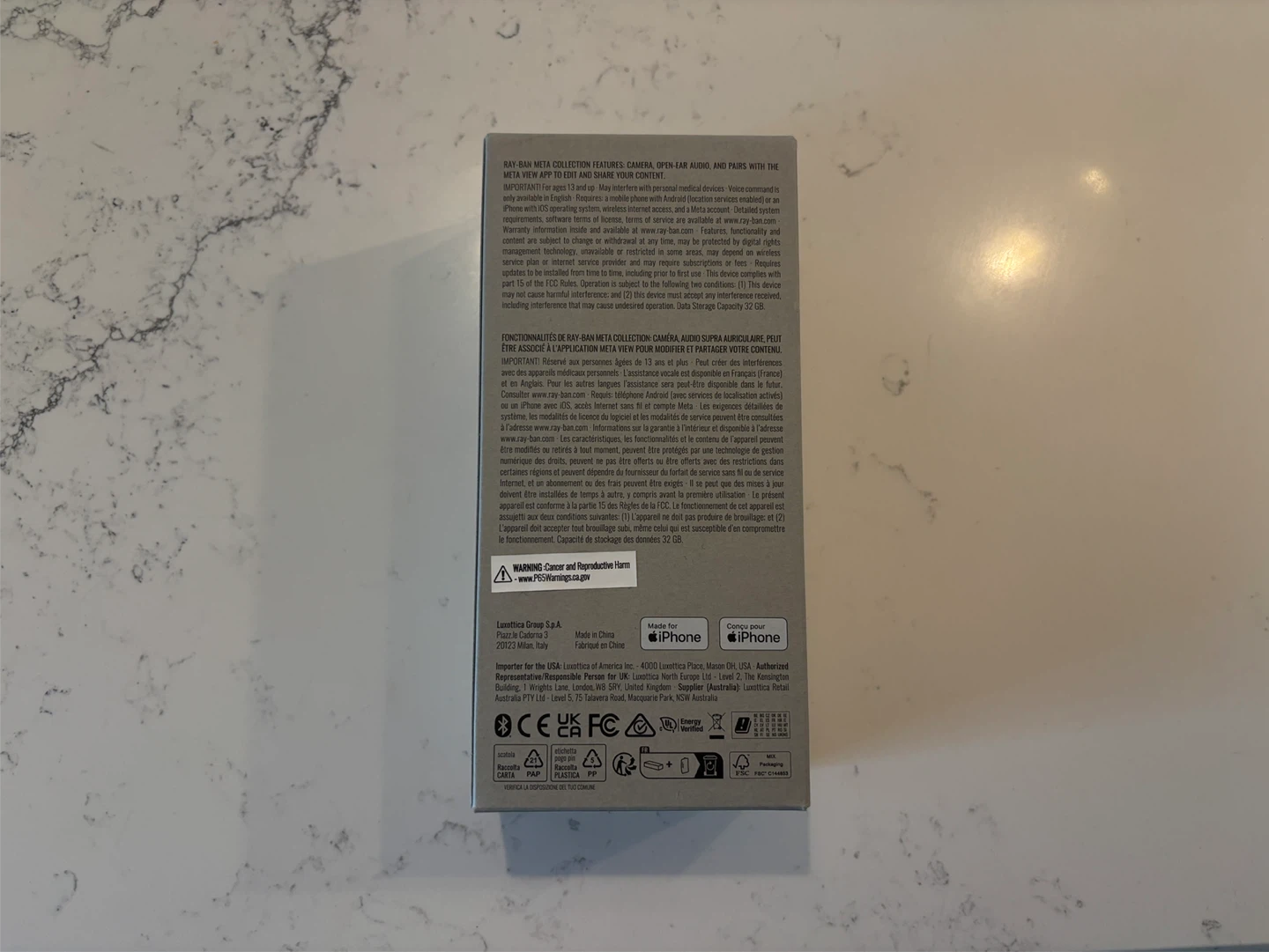 Ray-Ban Meta Wayfarer Smart Glasses - photo 3