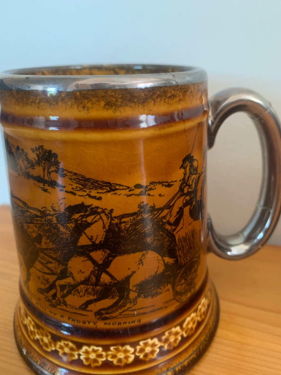 Set of 3 "Scenes from Coaching Days" Mugs - photo 4