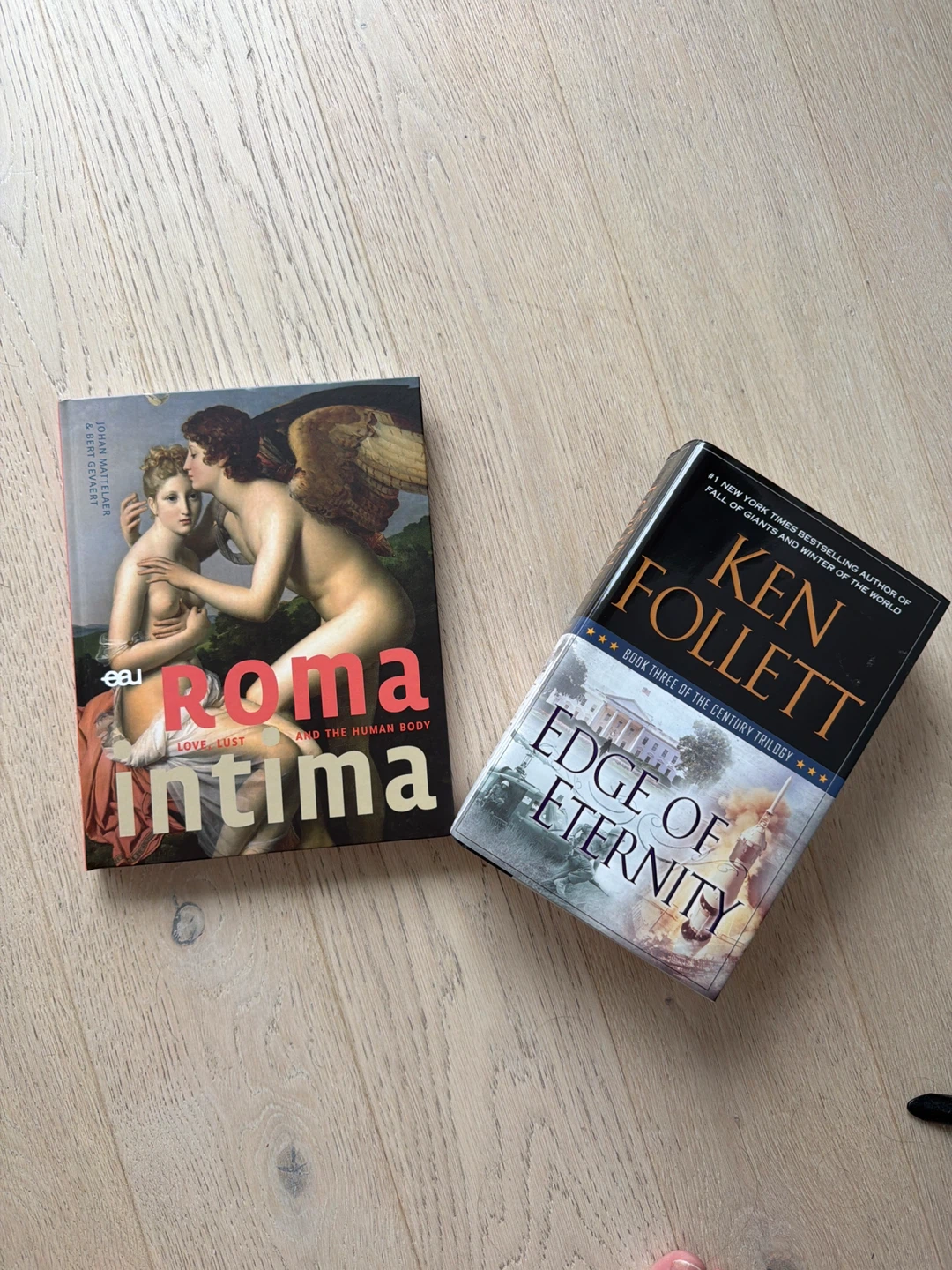 Ken Follett Edge of Eternity Book and Roma Intima Book