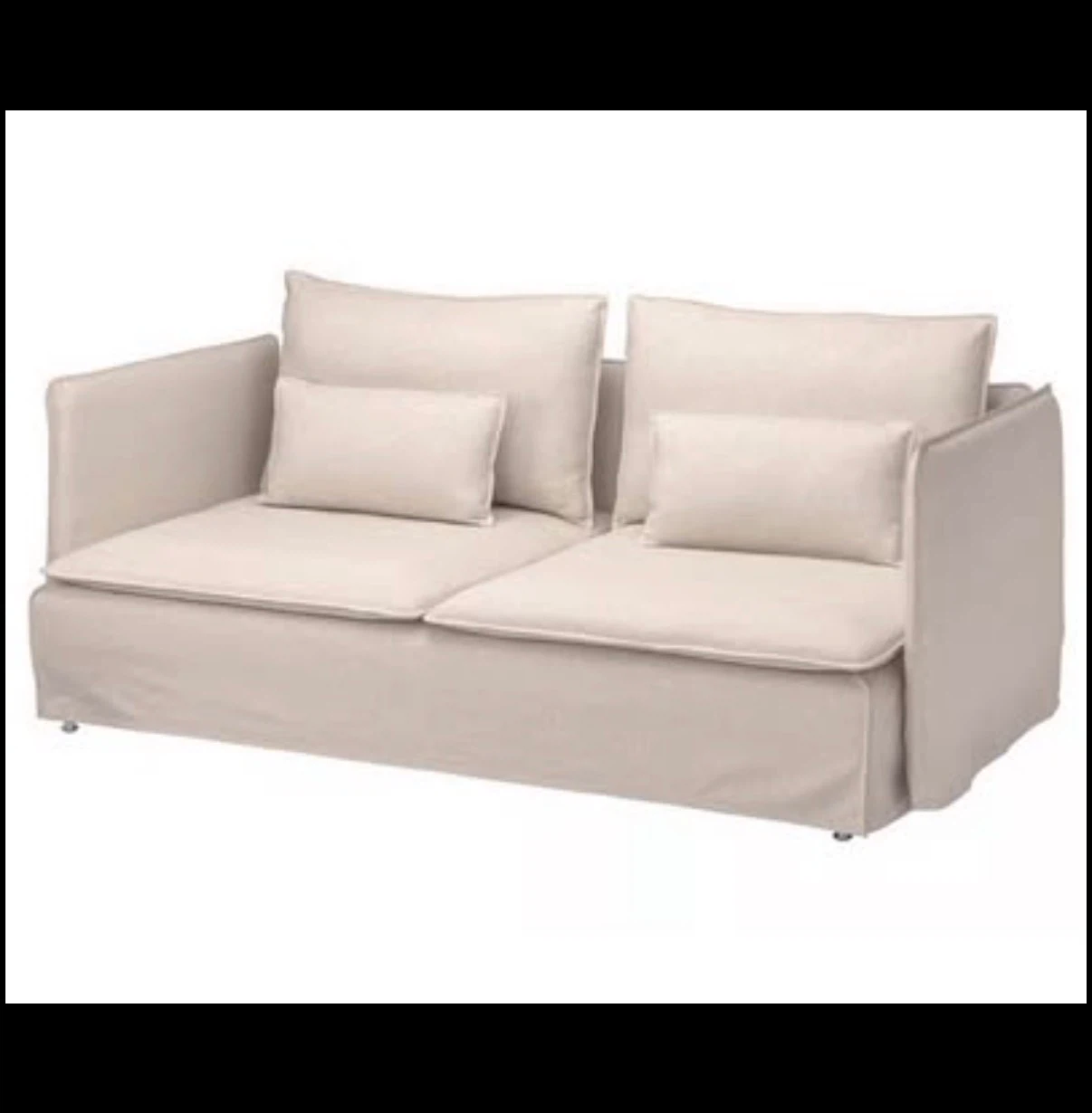 Ikea Sofa (SÖDERHAMN Sofa, Gransel natural)