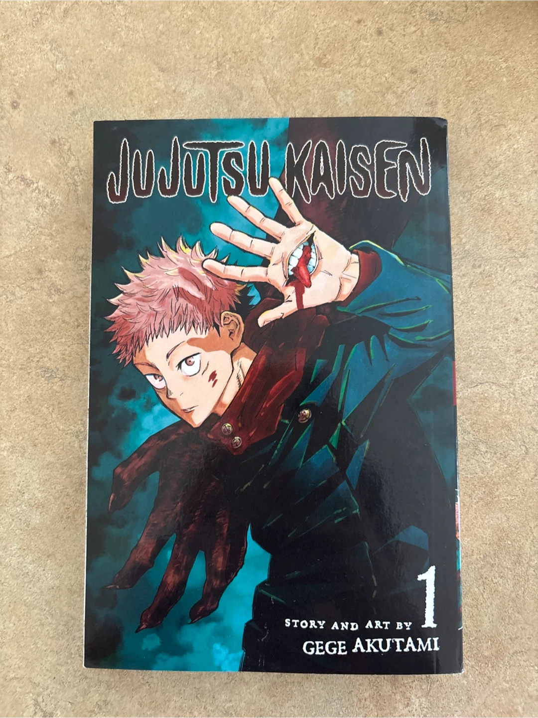 Jujutsu Kaisen manga, Vol. 1 by Gege Akutami