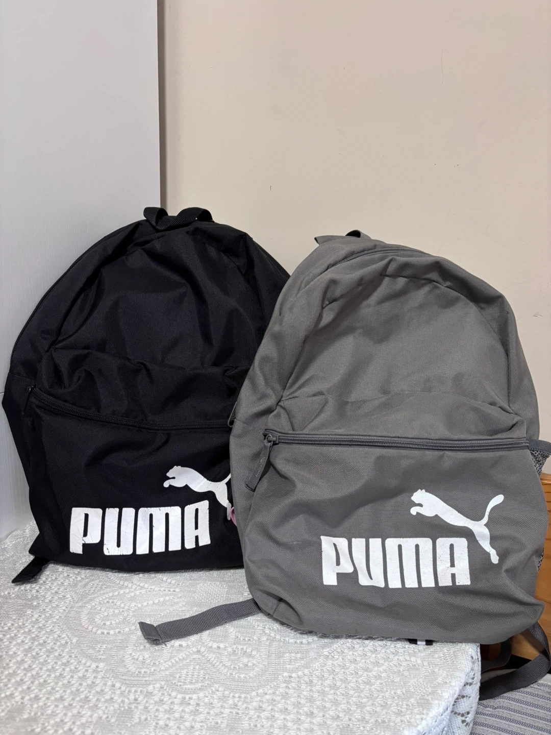 Puma Backpacks - Black and Grey