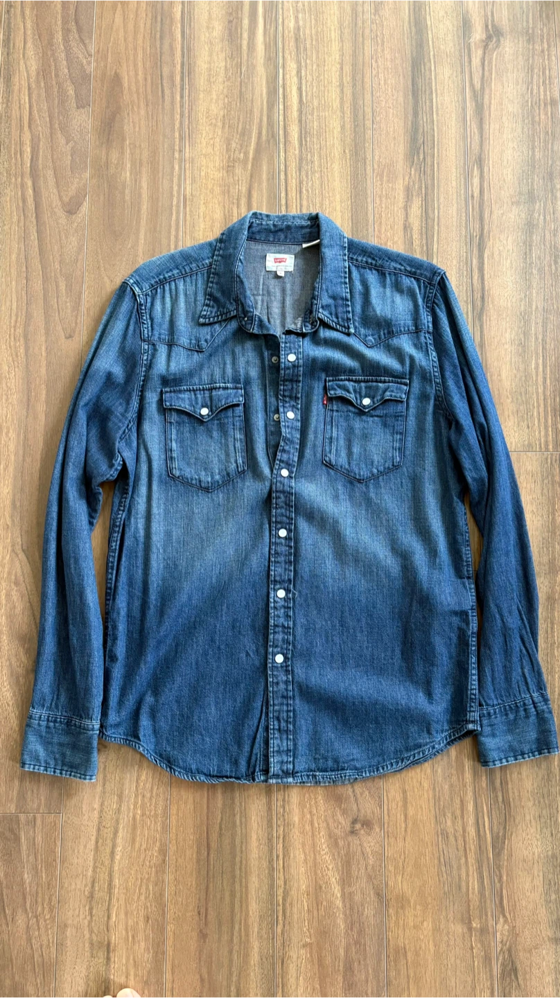Levi's Men's Denim Shirt Size M