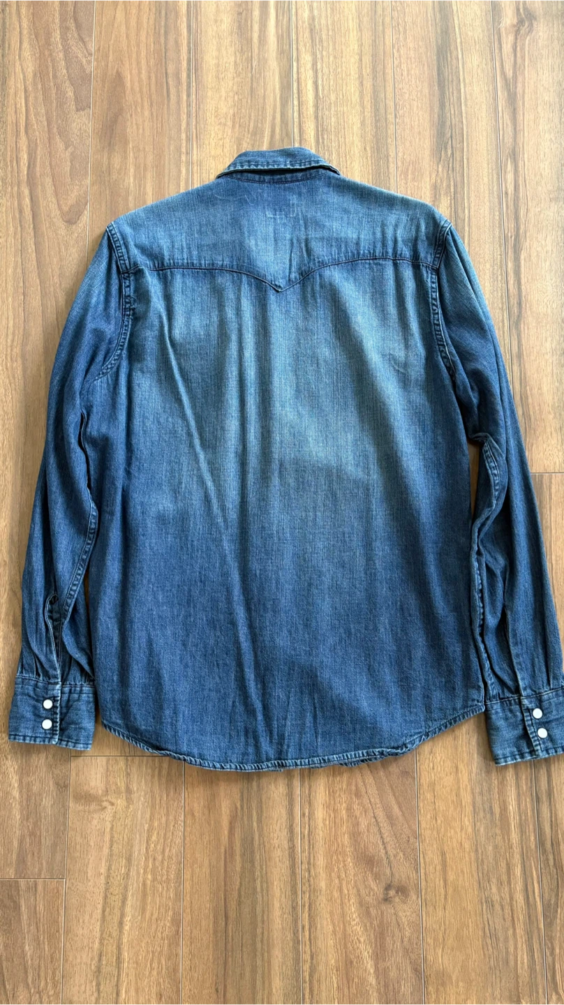 Levi's Men's Denim Shirt Size M - photo 4