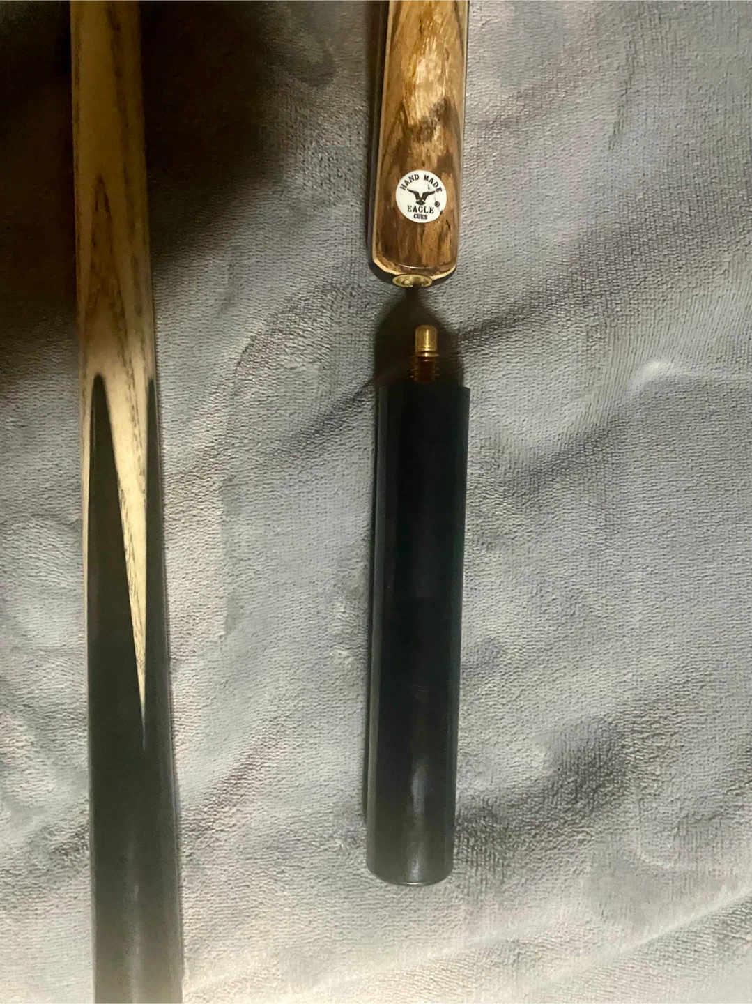 Eagle Cues Hand Made snooker Cue 19.5 oz 9.5mm tip - photo 3