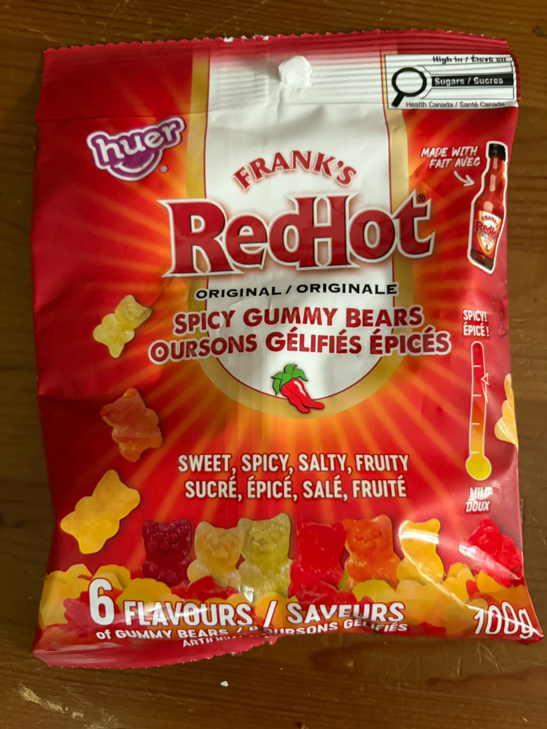 Huer Frank's RedHot Spicy Gummy Bears
