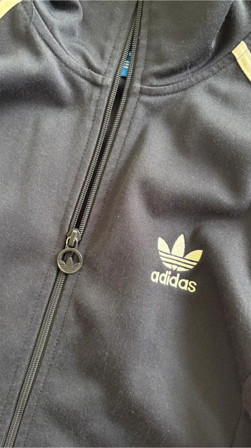 Adidas Track Jacket - Navy Blue - photo 2