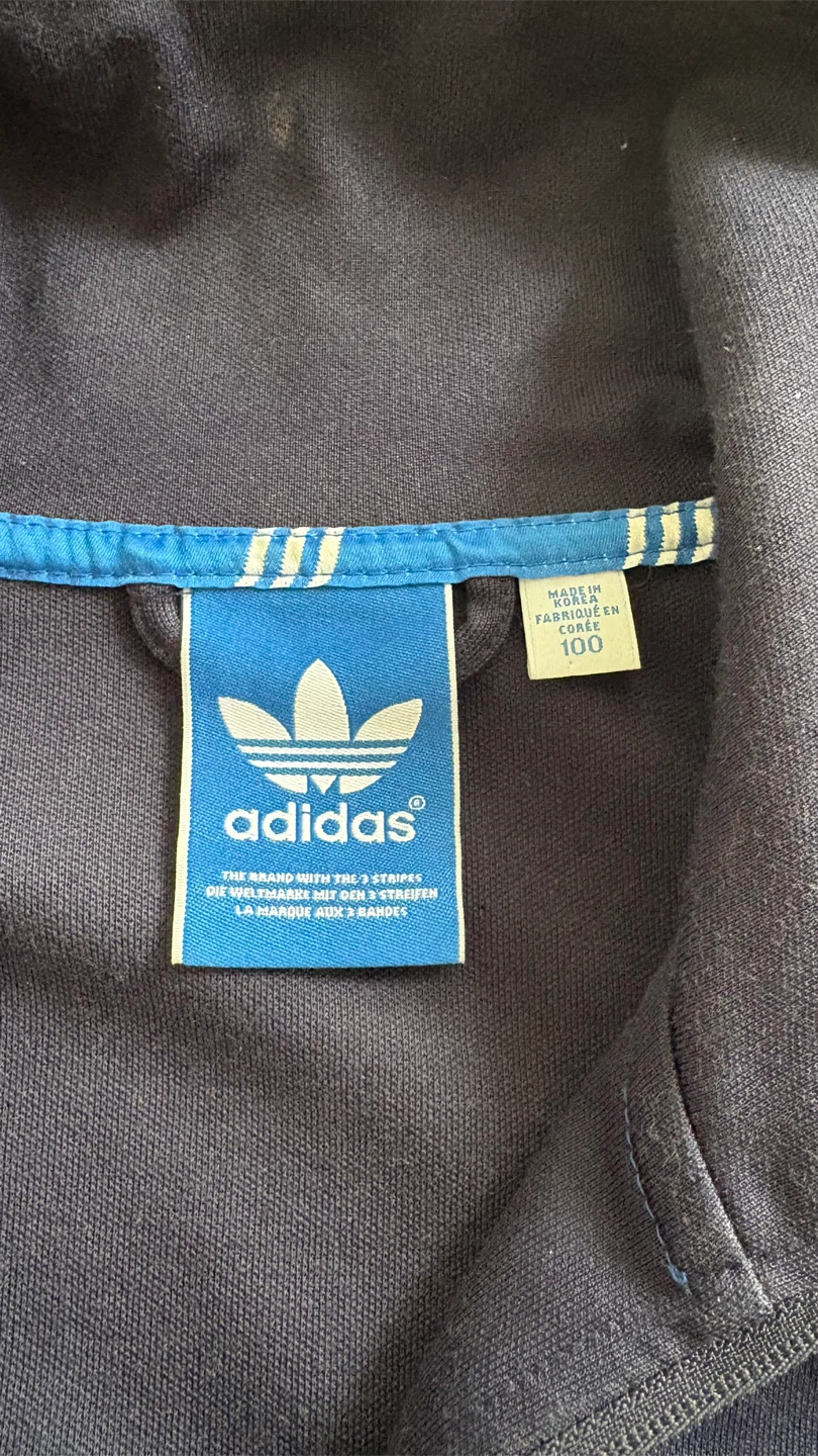 Adidas Track Jacket - Navy Blue - photo 3