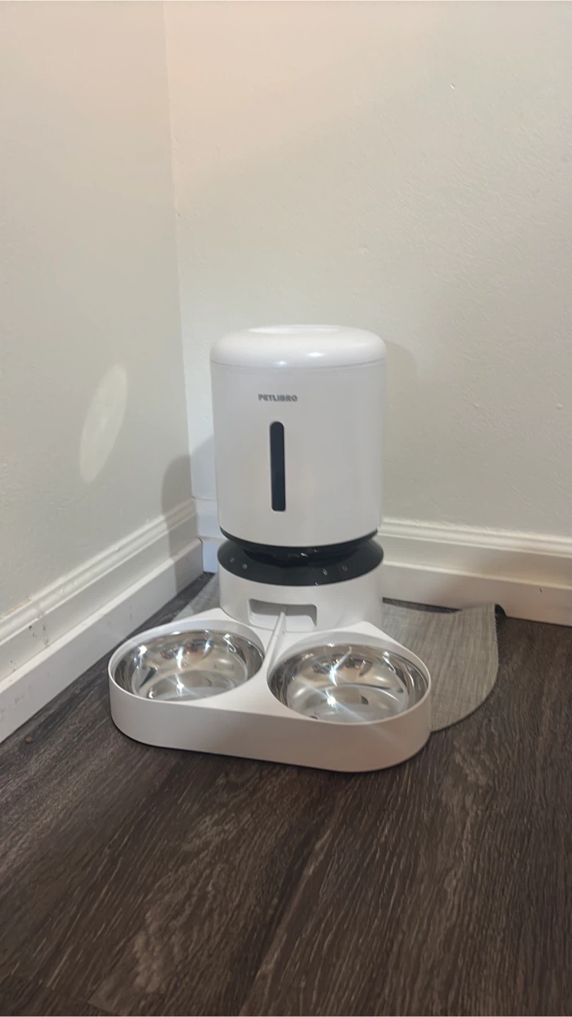 Pre-owned Petlibro Granary Smart Camera Feeder Dual Bowl