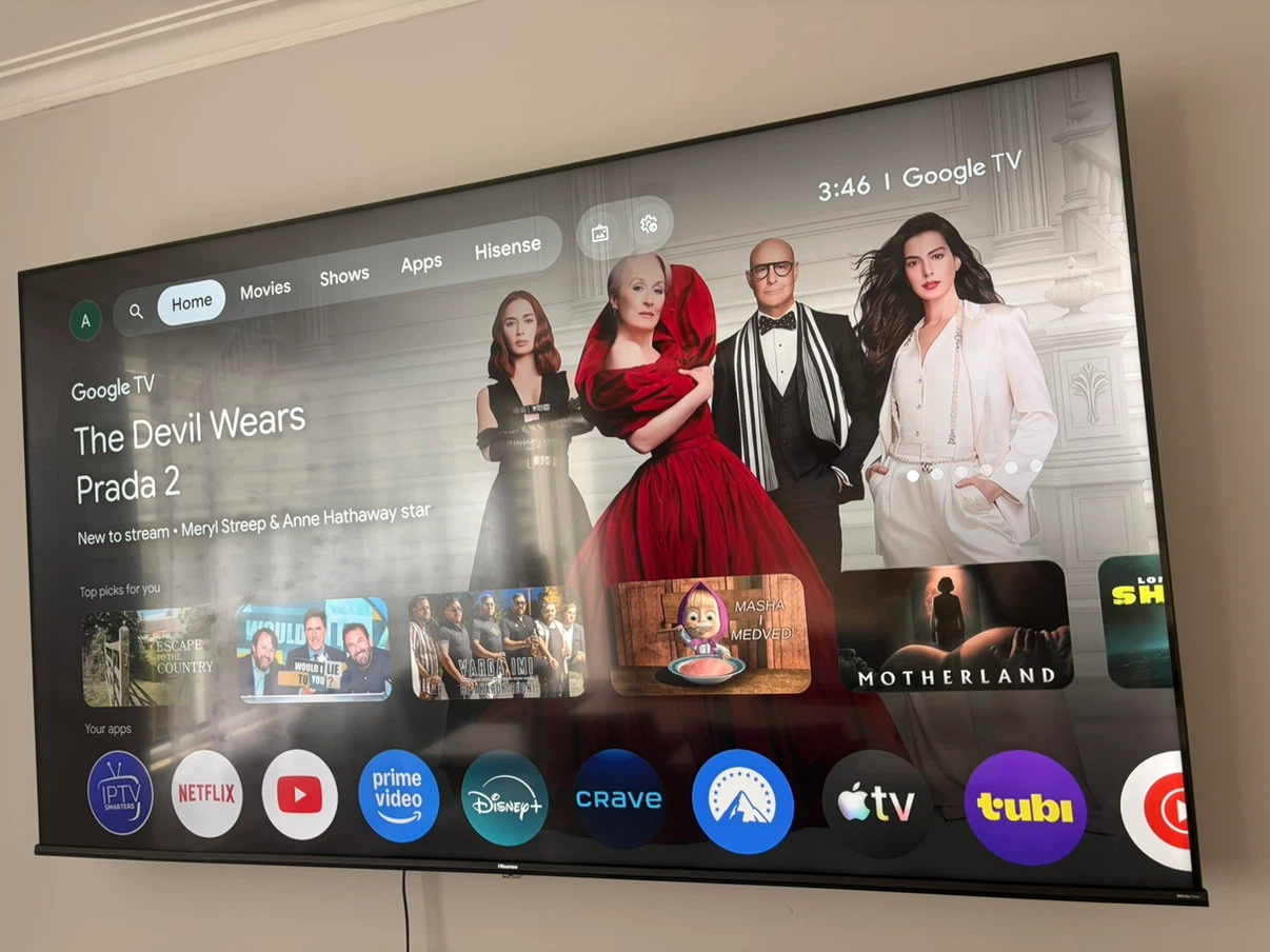 75inch smart tv QLED 4K