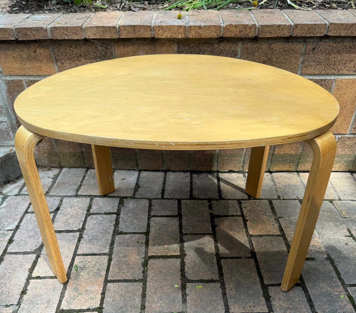 IKEA SVALSTA nesting tables (set of 2) birch veneer Discontinued - photo 4