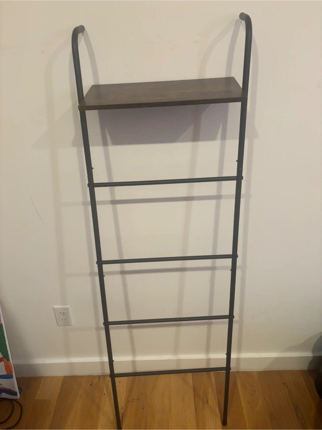 Ladder Shelf - Wood and Metal