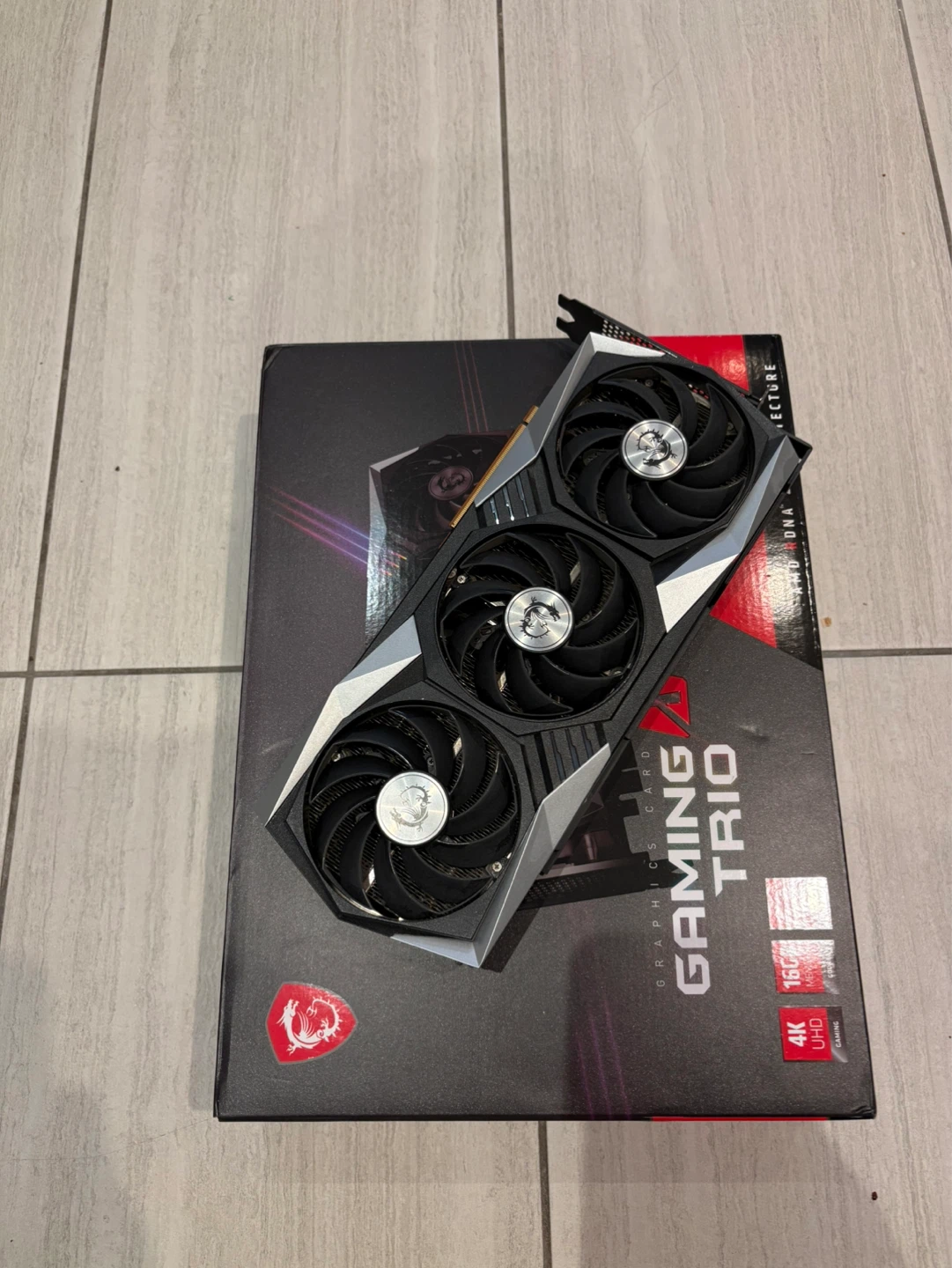 MSI Radeon RX 6800 Gaming X Trio 16G Graphics Card