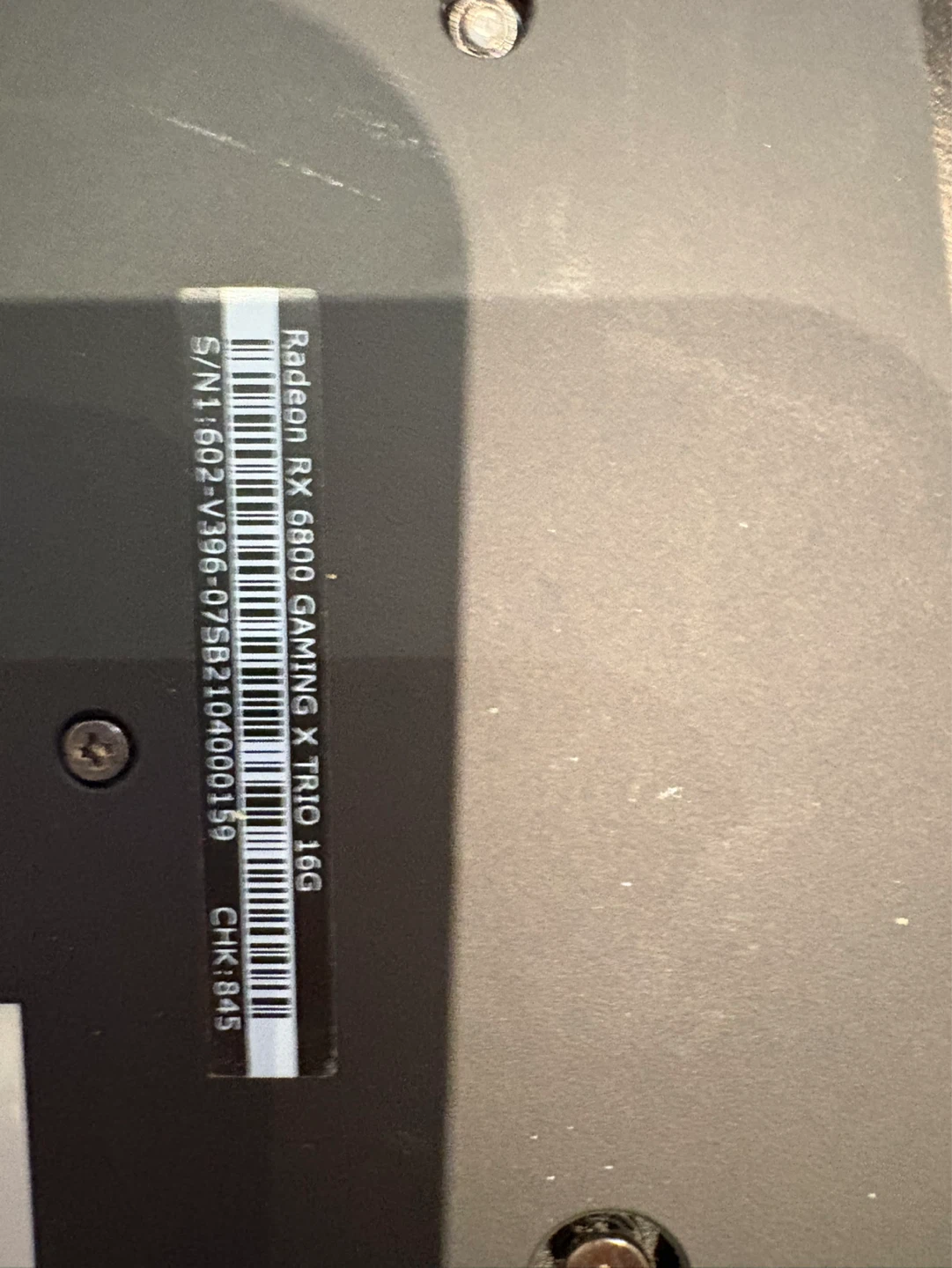 MSI Radeon RX 6800 Gaming X Trio 16G Graphics Card - photo 3