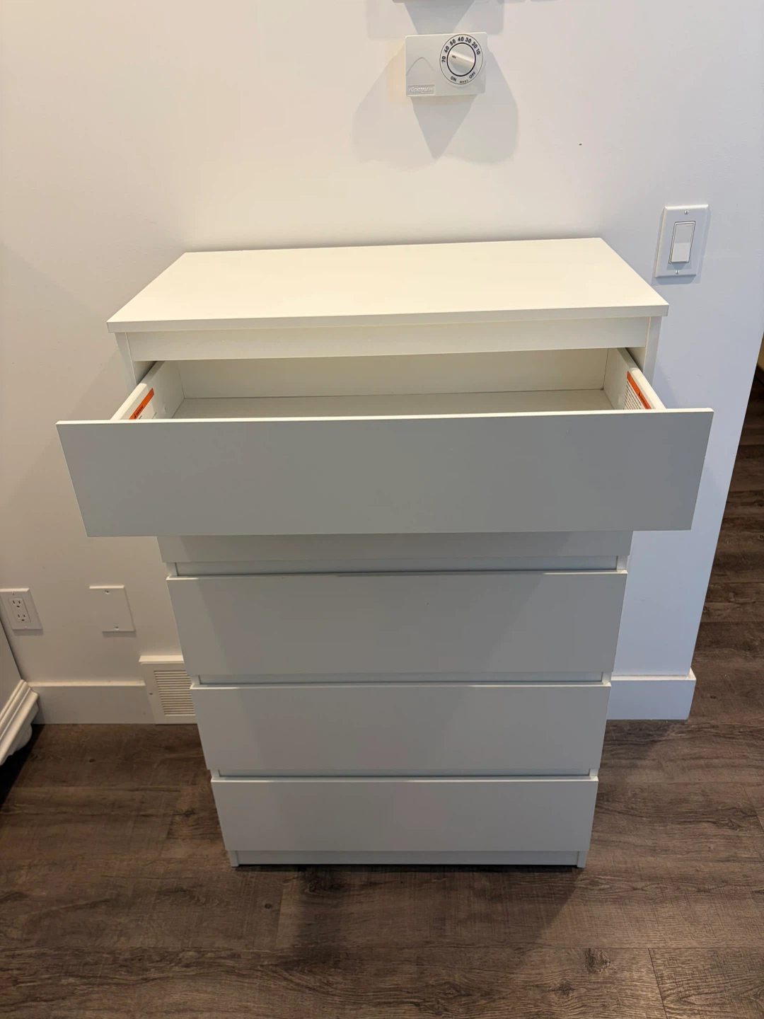 IKEA KULLEN white dresser 5 drawers - photo 2