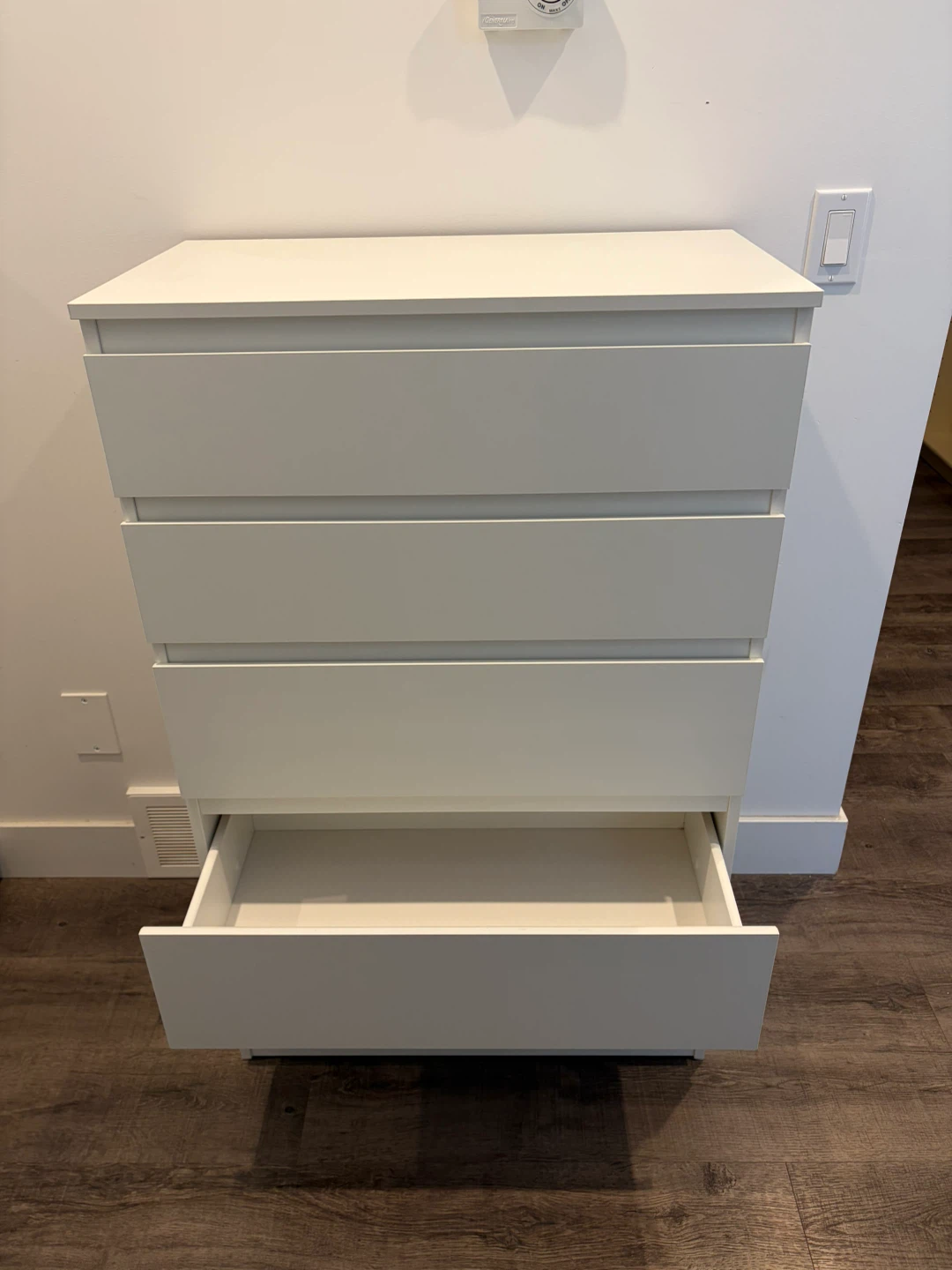 IKEA KULLEN white dresser 5 drawers - photo 5