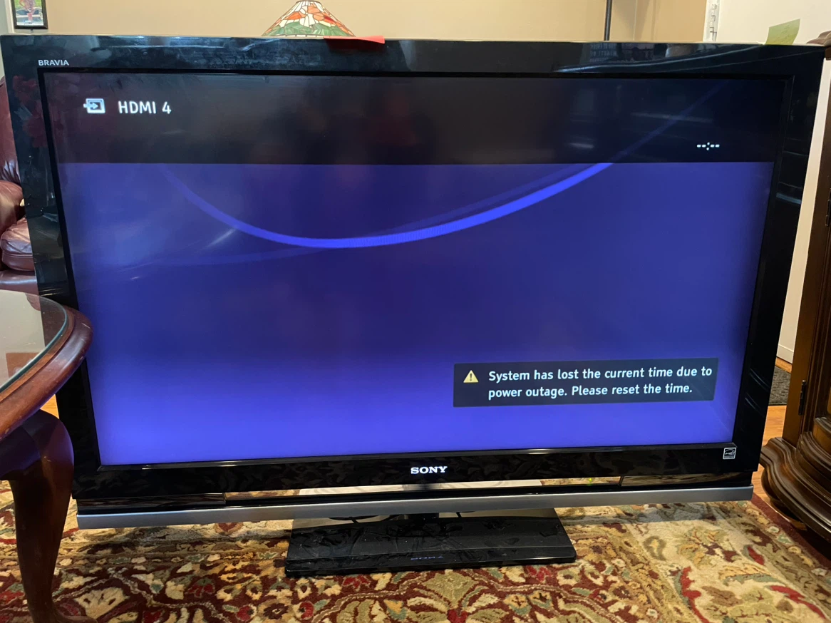 SONY TV. 46”. No Remote