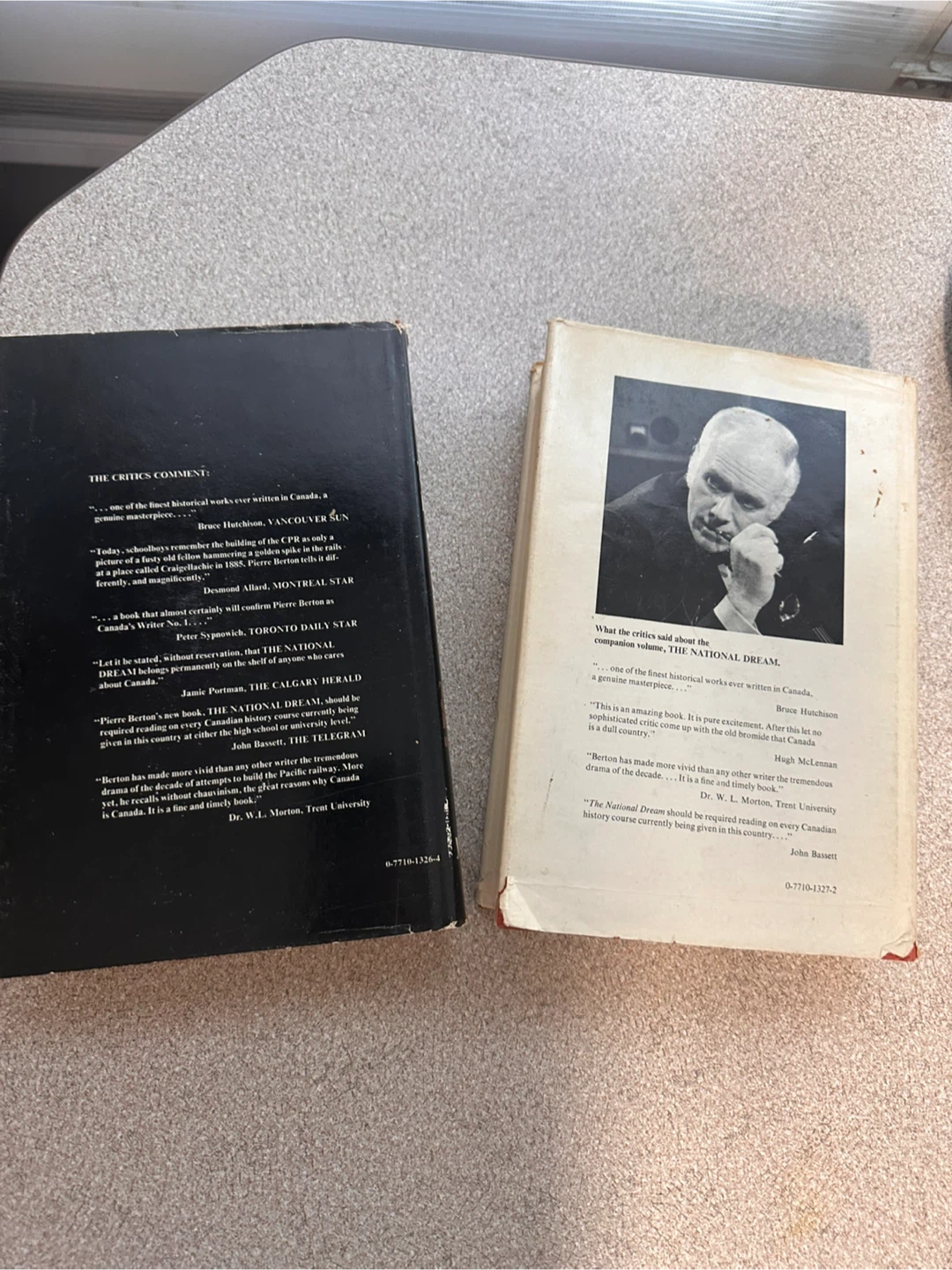 Pierre Berton The National Dream & The Last Spike Books - photo 3