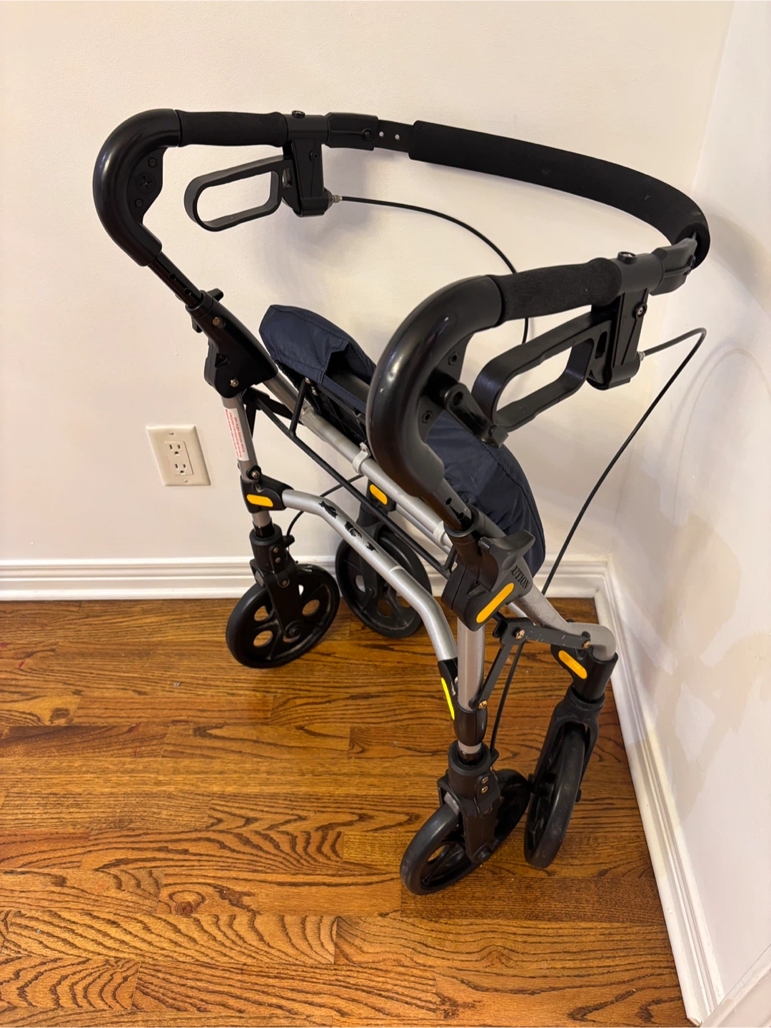 Evolution Lightweight Walker Rollator with Seat - photo 5